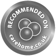 We are recommended on Carehome.co.uk